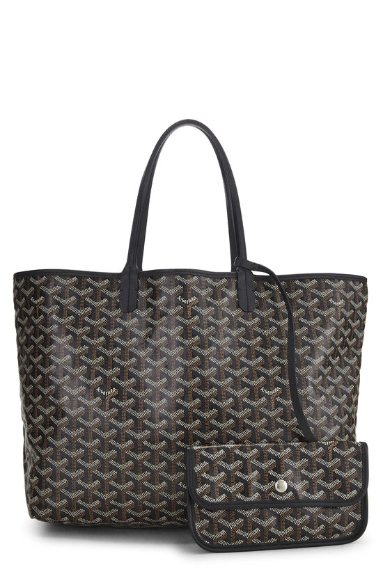 Black Goyardine Canvas Saint-Louis PM, , large image number 3