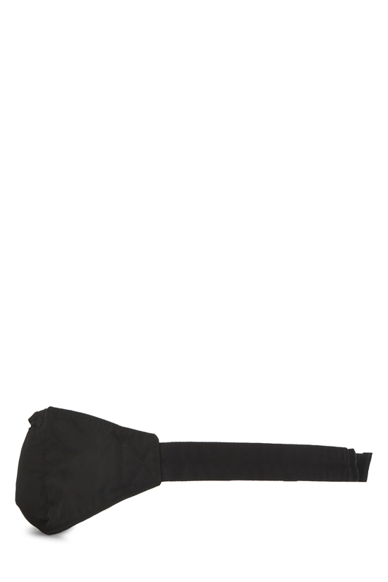 Black Nylon Waist Pouch, , large image number 2