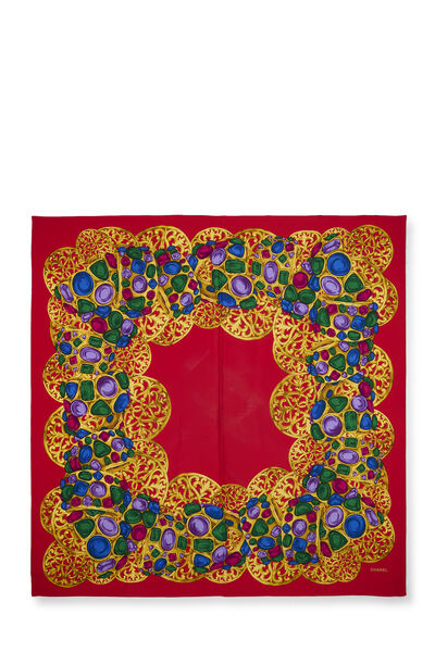 Red Silk Scarf