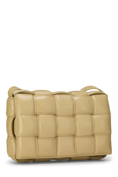 Bottega Veneta Beige Maxi Intrecciato Padded Cassette — photo 2