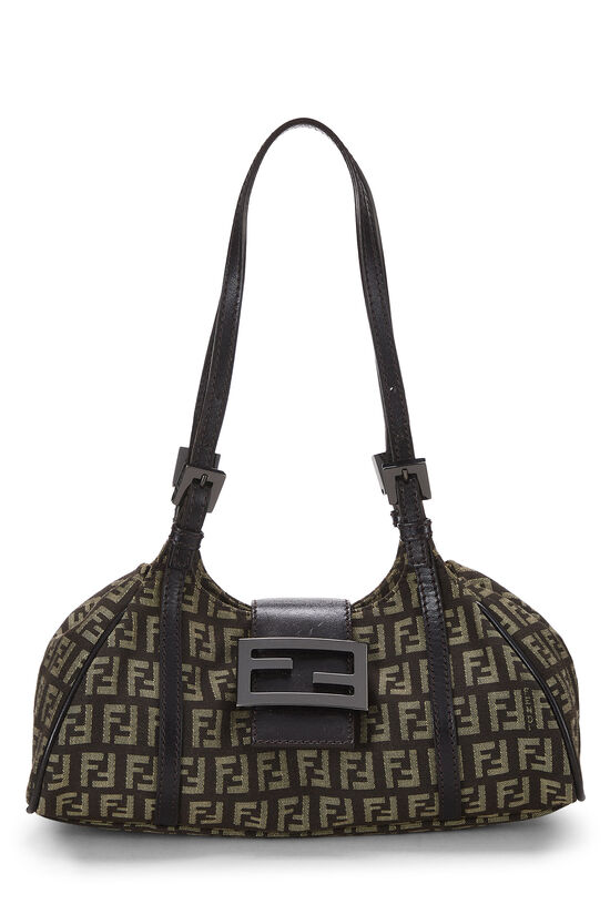 Brown Zucchino Canvas Handbag Mini, , large image number 0