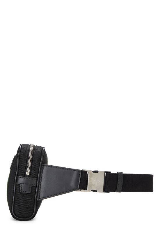Black Canvas Web Belt Bag, , large image number 2