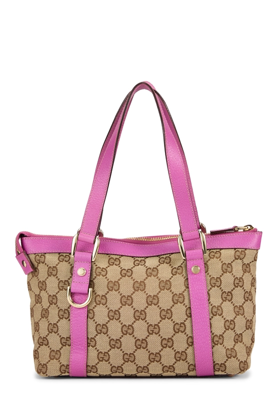 Original GG Canvas Abbey Zip Tote Small, , large image number 3