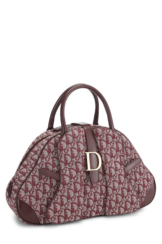 Dior Vintage Red Trotter Shoulder Bag 