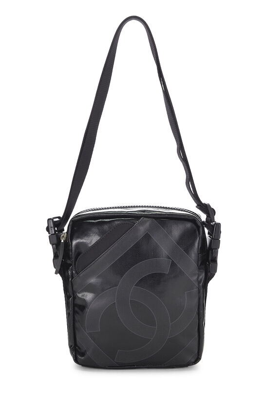 Chanel Black Olsen CC Ultra Soft Hobo Shoulder Tote Bag