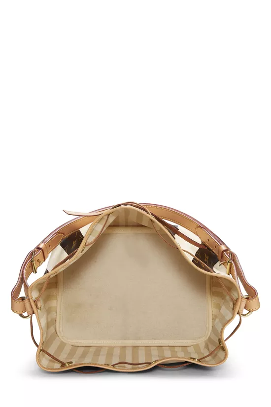 Monogram Canvas Cream Rayures No&eacute; Petite, , large image number 5