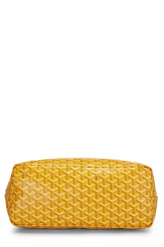 Yellow Goyardine Canvas Saint-Louis PM, , large image number 4