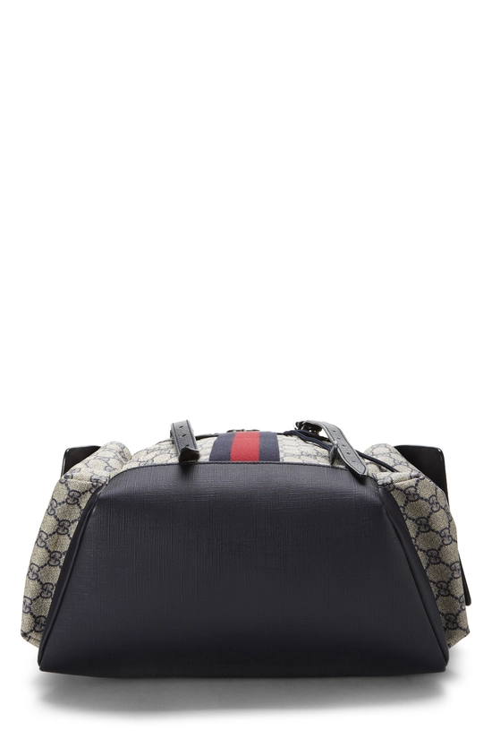 Navy GG Supreme Ophidia Backpack, , large image number 4