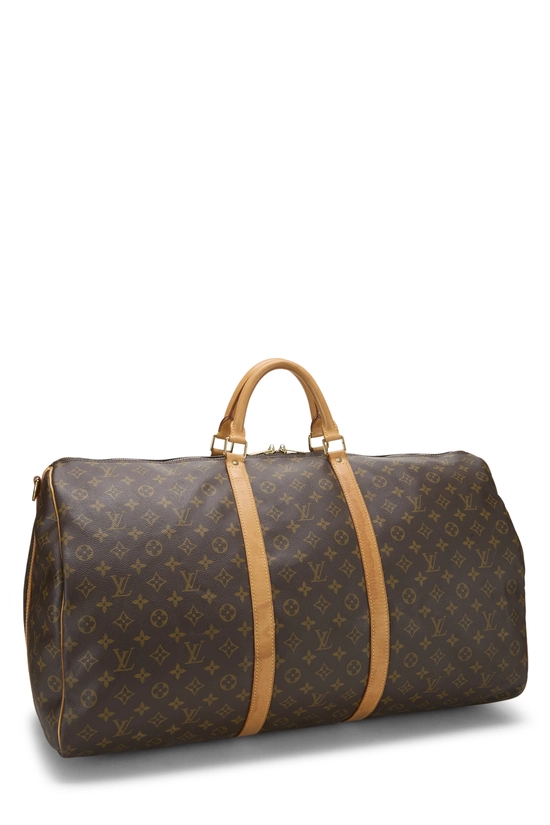 Monogram Canvas Keepall Bandouliere 60, , large image number 1