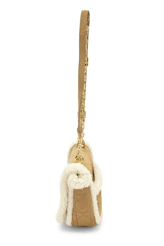 Brown Shearling Caro Bag Small, , large image number 2