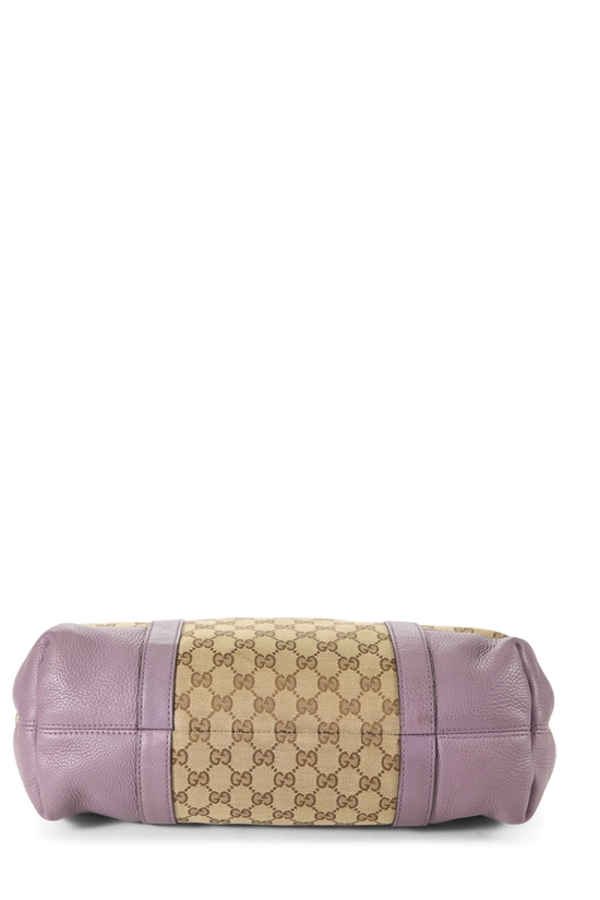 Purple Original GG Canvas Miss GG Tote Large, , large image number 4