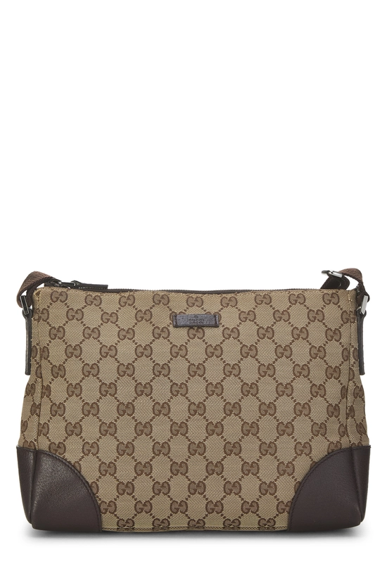 Original GG Canvas Zip Messenger Bag, , large image number 0