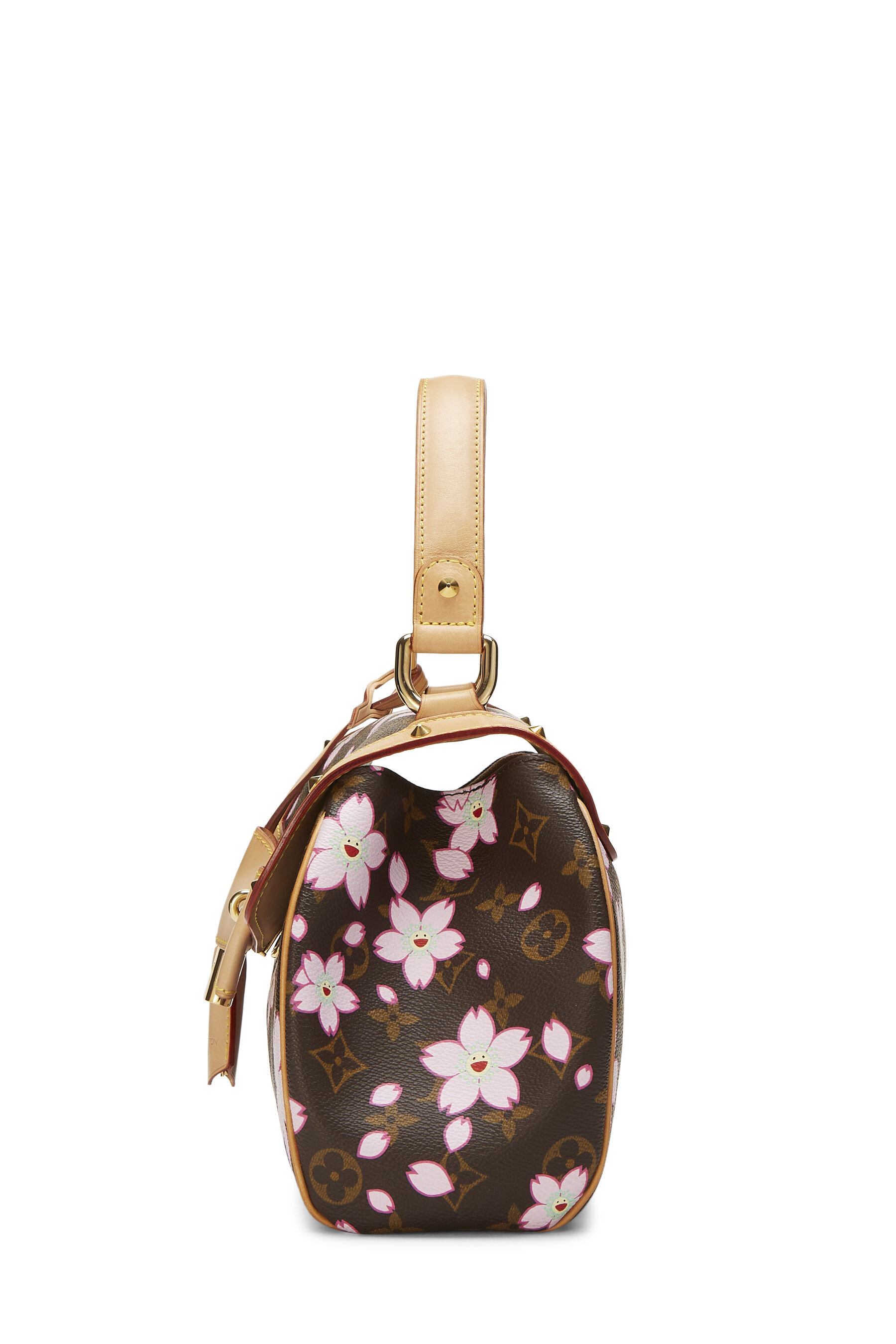 LOUIS VUITTON x Takashi Murakami Pochette Clé Coin Purse Cherry Blossom |  eBay