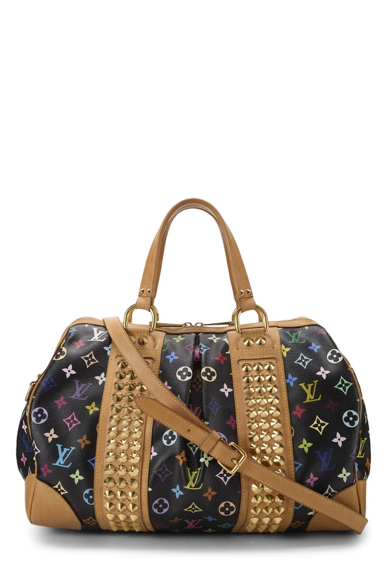 Takashi Murakami x Louis Vuitton Black Monogram Multicolore Courtney GM, , large image number 3