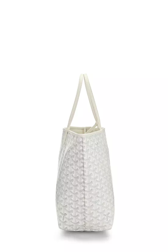 White Goyardine Canvas Saint-Louis PM, , large image number 2