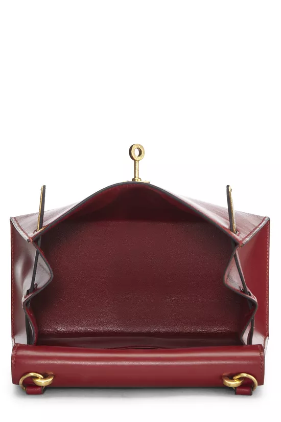 Rouge Vif Box Kelly Sellier Shoulder 20, , large image number 5