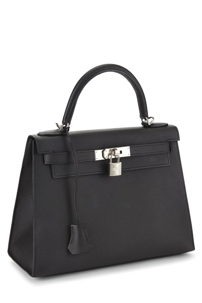 Black Epsom Kelly Sellier 28, , large