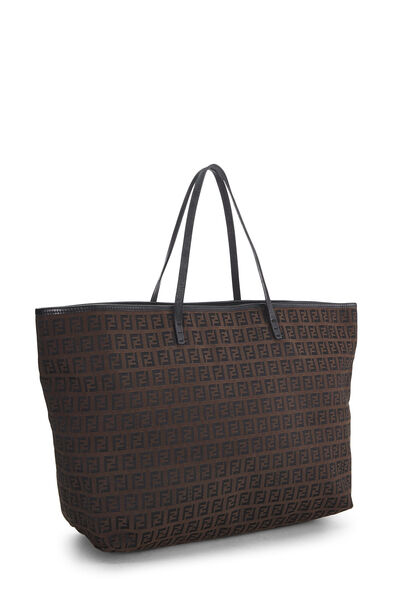 Brown Zucchino Canvas Tote Medium, , large