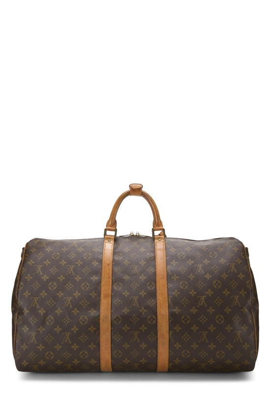 Pre-Owned Monogram Canvas Keepall Bandouliere 55 QJB0GI4J0B02Q