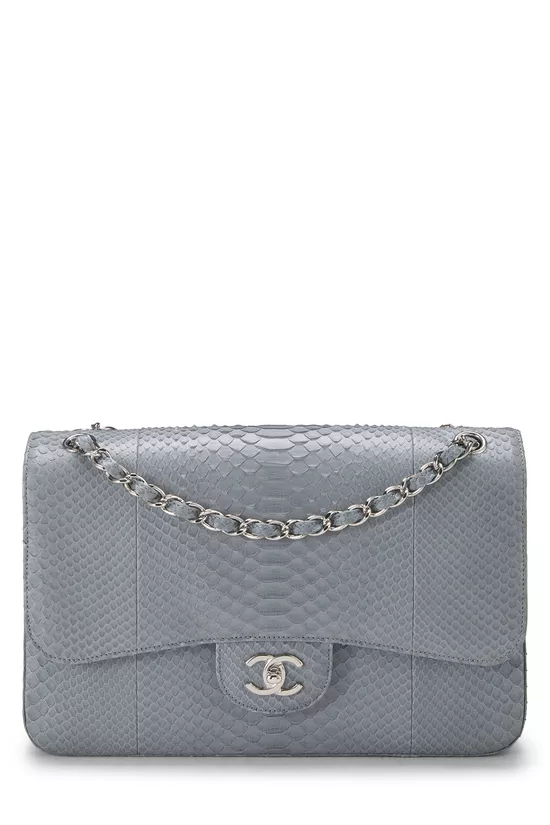 Blue Python New Classic Double Flap Jumbo, , large image number 0