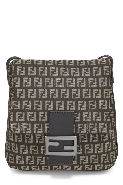 Brown Zucchino Canvas Messenger Small