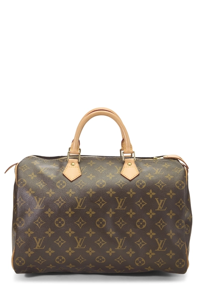 Louis Vuitton Monogram Canvas Speedy 35