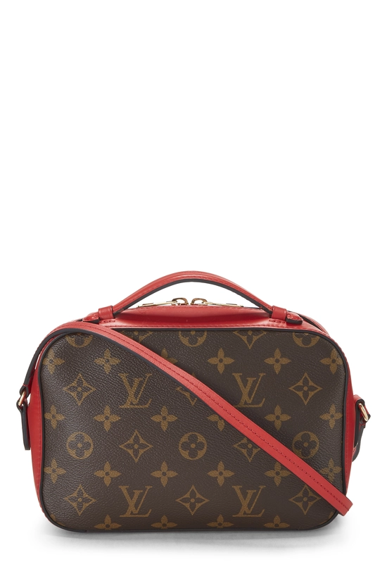 Red Monogram Canvas Saintonge, , large image number 3