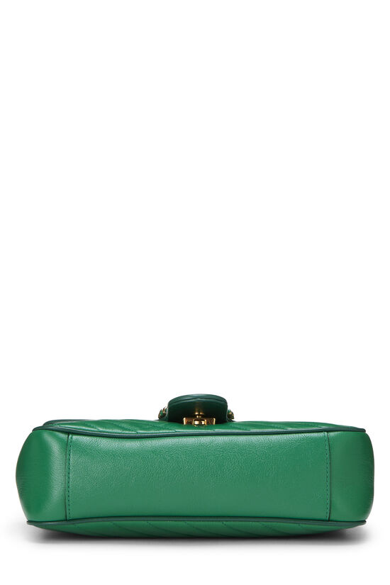 Green Torchon GG Marmont Matelassé Shoulder Bag Small, , large image number 4