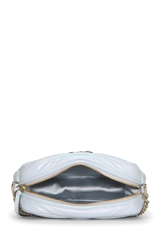 Blue Metallic GG Marmont Crossbody Small, , large image number 5
