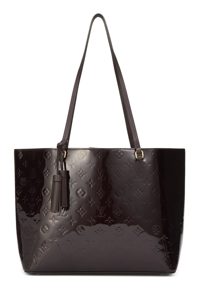 Louis Vuitton Amarante Monogram Vernis Long Beach MM