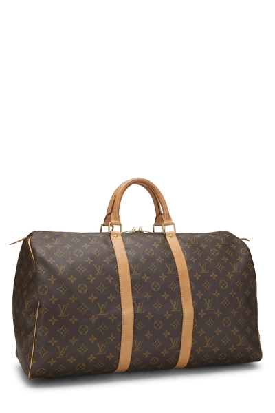 Monogram Canvas Keepall 50, , large