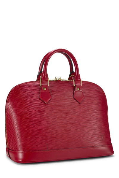 Louis Vuitton Red Epi Alma PM — photo 2