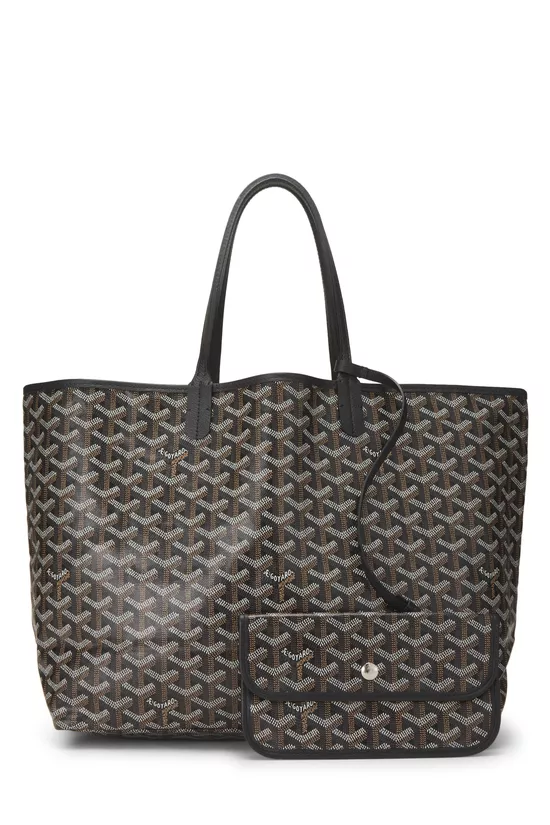 Black Goyardine Canvas Saint-Louis PM, , large image number 3