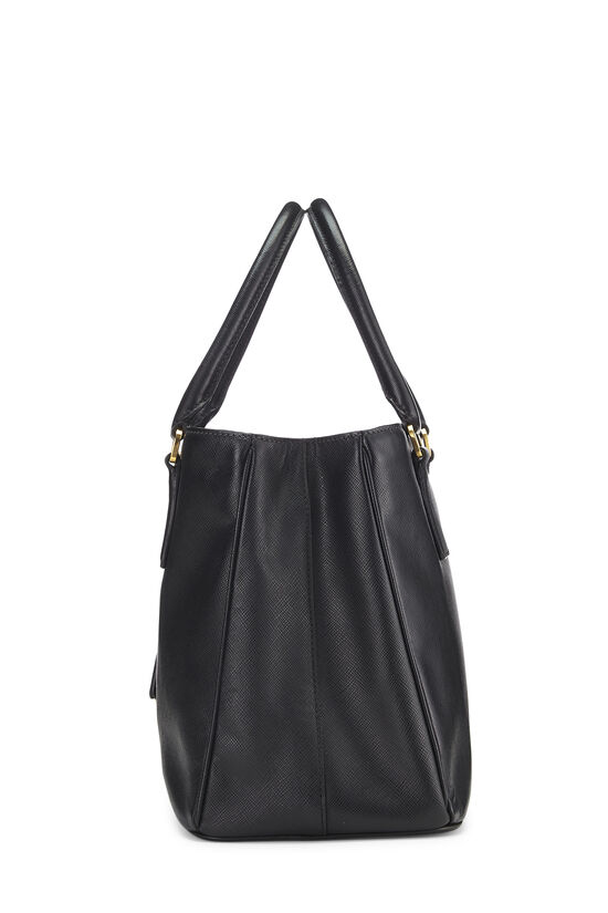 Prada Black Saffiano Top Handle Bag QNB04W3RKB031