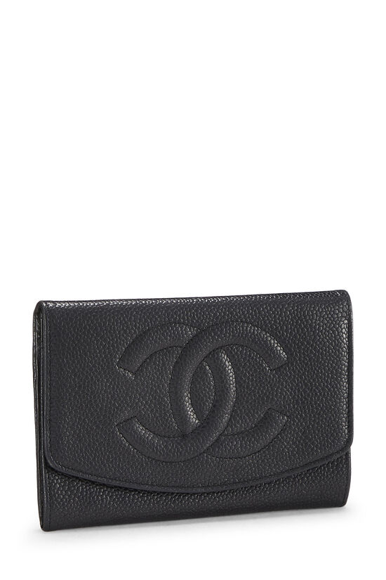 Chanel Cream Caviar Timeless 'CC' Wallet Q6A21O0FAB000