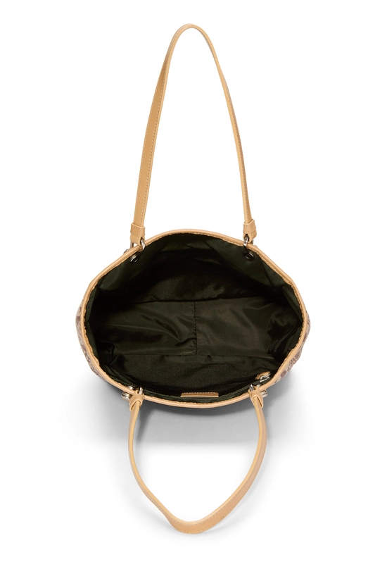 Beige Trotter Canvas Tote, , large image number 5