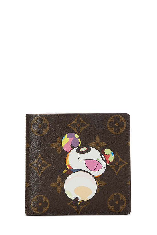 Louis Vuitton Murakami Monogram Canvas Panda Wallet with Coin Pocket -  Yoogi's Closet