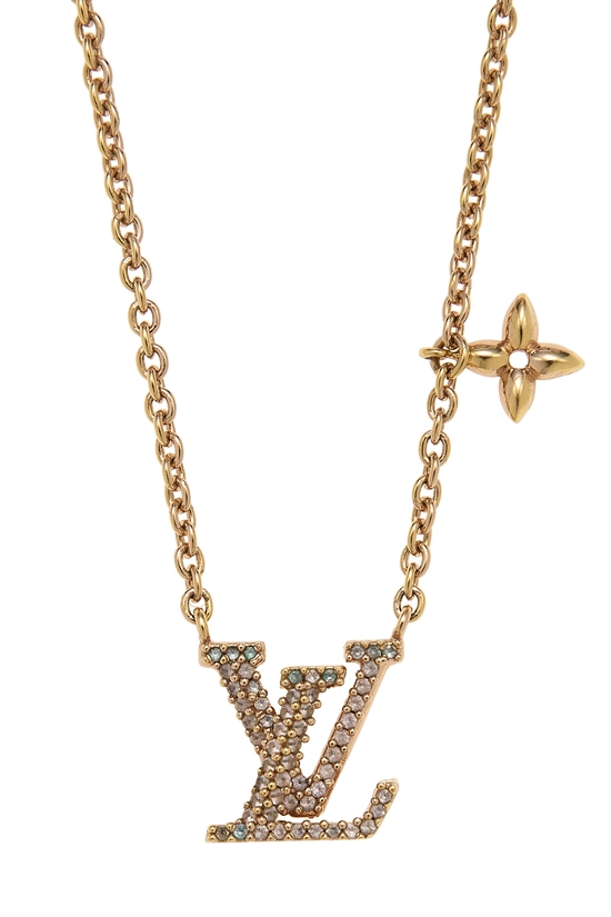 Rose Gold LV Iconic Necklace, , large image number 1