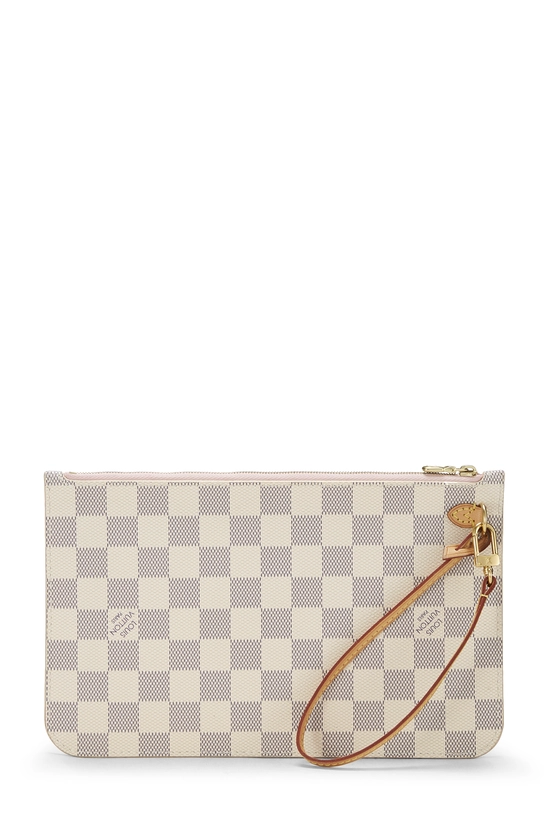 Damier Azur Neverfull Pouch MM NM, , large image number 2