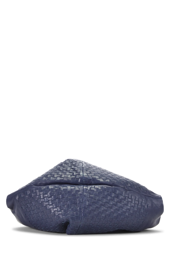 Navy Intrecciato Aquilone Fortune Cookie Hobo, , large image number 4