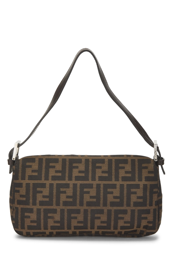 Brown Zucca Canvas Baguette, , large image number 3