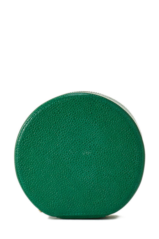Green Caviar 'CC' Jewelry Case, , large image number 2