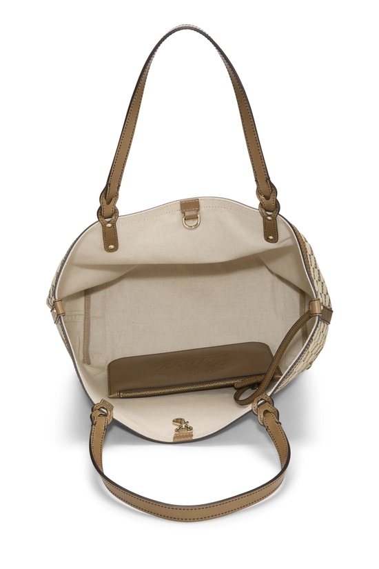Brown Original GG Canvas Craft Tote Large, , large image number 5