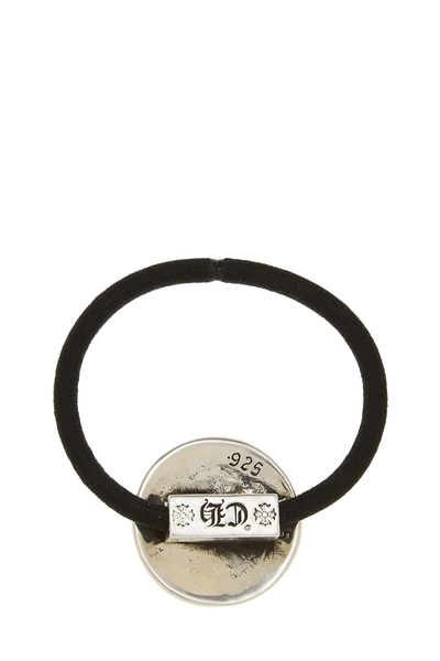 Sterling Silver BS Fleur-de-lis Hair Tie, , large