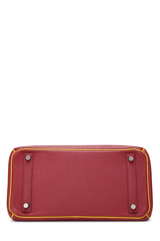 Rouge Grenat & Soleil Togo Horseshoe Birkin 30, , large image number 4