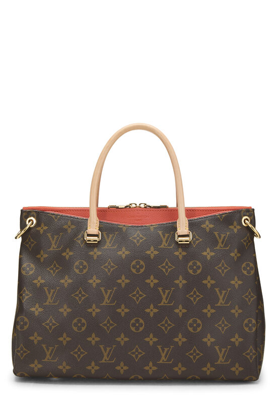 Orange Monogram Canvas Pallas, , large image number 0