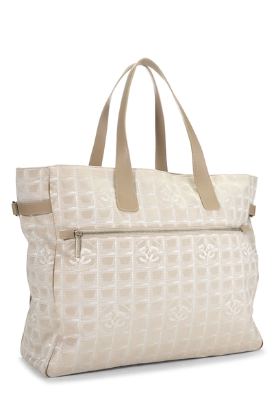 Chanel Beige Nylon Travel Line Tote XL — photo 2