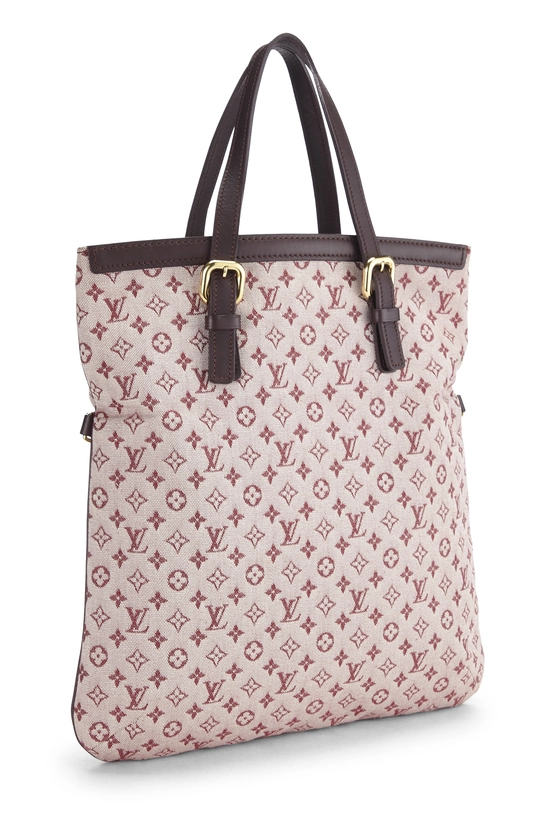 Burgundy Monogram Mini Lin Francoise, , large image number 1