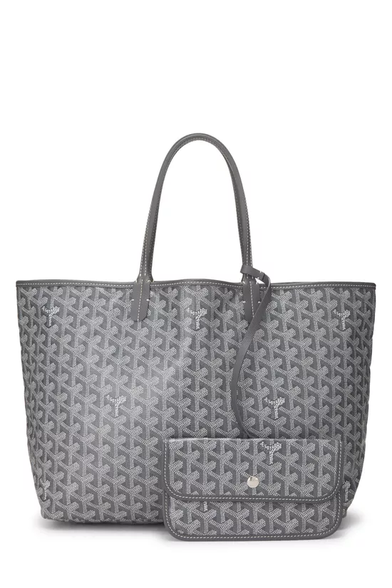 Grey Goyardine Canvas Saint-Louis PM, , large image number 3