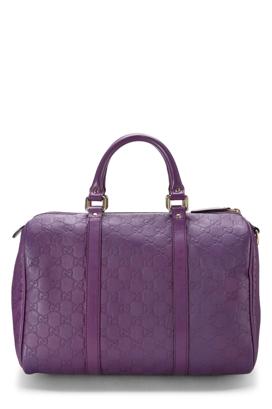 Purple Guccissima Leather Joy Boston Handbag, , large image number 3